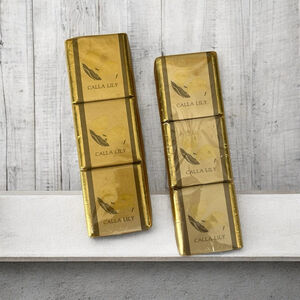 Ben Rickert Vintage English Bath Cubes CALLA LILY Original Formula 6 Cubes NEW